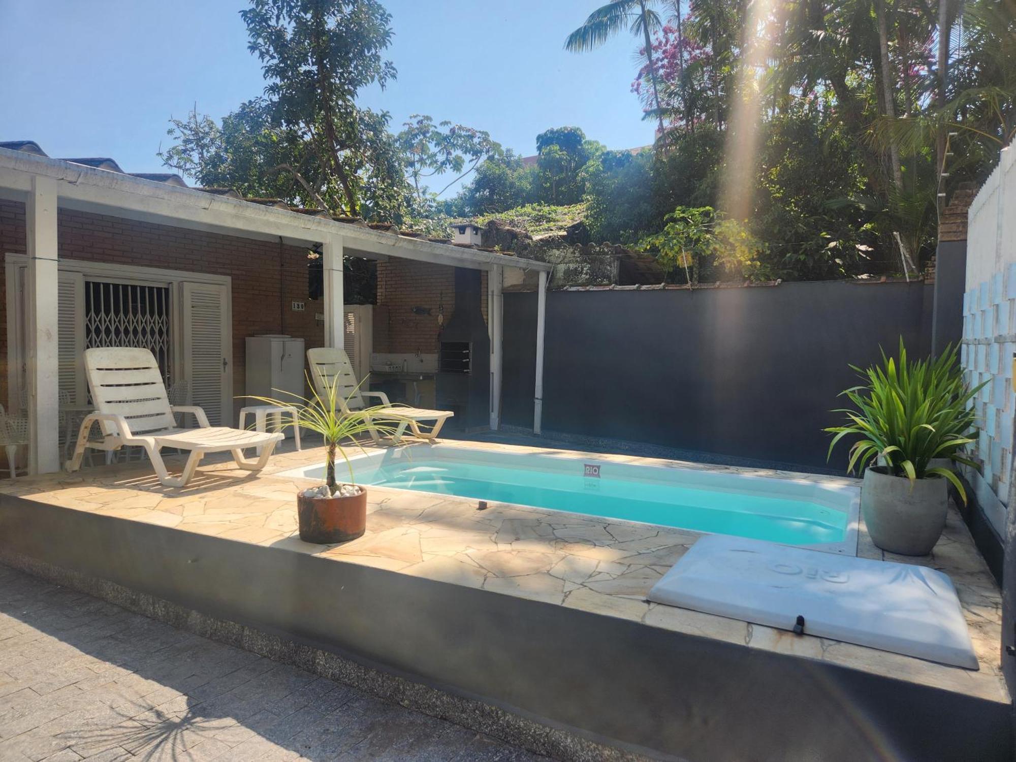 Casa No Tenorio Com Piscina Ubatuba Exteriér fotografie
